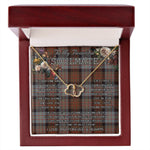 To My Beautiful Soulmate Necklace In Your Eyes I Have Found My Home Clan Cameron Of Erracht Weathered Tartan Everlasting Love Necklace