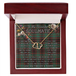 To My Beautiful Soulmate Necklace In Your Eyes I Have Found My Home Clan Buchan Ancient Tartan Everlasting Love Necklace