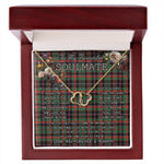 To My Beautiful Soulmate Necklace In Your Eyes I Have Found My Home Clan Cumming Hunting Ancient Tartan Everlasting Love Necklace