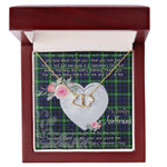 Gift To My Beautiful Girlfriend Valentine Necklace For Soulmate Anniversary Clan Forbes Lyon Court Tartan Everlasting Love Necklace, Gift For Women, Gift For Wife, Gift For Girl Friend, Gift For Mother, Gift For Grandmother, Gift for Sister, Gift For Daughter, Gift for Mom