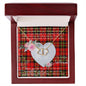 Gift To My Beautiful Girlfriend Valentine Necklace For Soulmate Anniversary Clan Brodie Tartan Everlasting Love Necklace, Gift For Women, Gift For Wife, Gift For Girl Friend, Gift For Mother, Gift For Grandmother, Gift for Sister, Gift For Daughter, Gift for Mom