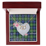 Gift To My Beautiful Girlfriend Valentine Necklace For Soulmate Anniversary Clan Gordon Old Ancient Tartan Everlasting Love Necklace, Gift For Women, Gift For Wife, Gift For Girl Friend, Gift For Mother, Gift For Grandmother, Gift for Sister, Gift For Daughter, Gift for Mom