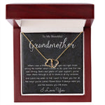 Grandmother Necklace, To My Beautiful Grandmother Necklace, Mother's Day Gift For Grandma Grandmother, Mother's Day Everlasting Love Necklace