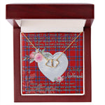Gift To My Beautiful Girlfriend Valentine Necklace For Soulmate Anniversary Clan Rait Tartan Everlasting Love Necklace,valentine necklace, necklace girlfriend, necklace for wife, cute necklaces for girlfriend, jewelry for girlfriend, to my soulmate necklace, to my future wife necklace,