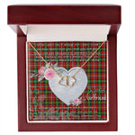 Gift To My Beautiful Girlfriend Valentine Necklace For Soulmate Anniversary Clan Fairlie Tartan Everlasting Love Necklace, Gift For Women, Gift For Wife, Gift For Girl Friend, Gift For Mother, Gift For Grandmother, Gift for Sister, Gift For Daughter, Gift for Mom