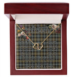 To My Beautiful Soulmate Necklace In Your Eyes I Have Found My Home Clan Campbell Argyll Weathered Tartan Everlasting Love Necklace