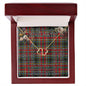 To My Beautiful Soulmate Necklace In Your Eyes I Have Found My Home Clan Anderson Of Arbrake Tartan Everlasting Love Necklace, Gift For Women, Gift For Wife, Gift For Girl Friend, Gift For Mother, Gift For Grandmother, Gift for Sister, Gift For Daughter, Gift for Mom