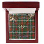 To My Beautiful Soulmate Necklace In Your Eyes I Have Found My Home Clan Prince Of Wales Tartan Everlasting Love Necklace
