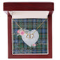 Gift To My Beautiful Girlfriend Valentine Necklace For Soulmate Anniversary Clan MacRae Hunting Ancient Tartan Everlasting Love Necklace,valentine necklace, necklace girlfriend, necklace for wife, cute necklaces for girlfriend, jewelry for girlfriend, to my soulmate necklace, to my future wife necklace,