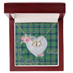 Gift To My Beautiful Girlfriend Valentine Necklace For Soulmate Anniversary Clan Kennedy Ancient Tartan Everlasting Love Necklace, Gift For Women, Gift For Wife, Gift For Girl Friend, Gift For Mother, Gift For Grandmother, Gift for Sister, Gift For Daughter, Gift for Mom