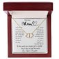 To My Mom - To The World You Maybe Just A Mother But To Me You Are The World Mother's Day Necklace