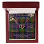 To My Beautiful Soulmate Necklace In Your Eyes I Have Found My Home Clan Chalmers Tartan Everlasting Love Necklace