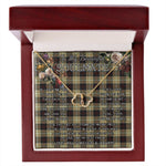 To My Beautiful Soulmate Necklace In Your Eyes I Have Found My Home Clan Dunlop Hunting Tartan Forever Love Necklace Tartan Gift for Girlfriend Everlasting Love Necklace