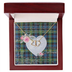 Gift To My Beautiful Girlfriend Valentine Necklace For Soulmate Anniversary Clan Watson Ancient Tartan Everlasting Love Necklace,valentine necklace, necklace girlfriend, necklace for wife, cute necklaces for girlfriend, jewelry for girlfriend, to my soulmate necklace, to my future wife necklace,