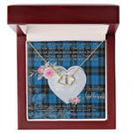 Gift To My Beautiful Girlfriend Valentine Necklace For Soulmate Anniversary Clan Ramsay Ancient Tartan Everlasting Love Necklace,valentine necklace, necklace girlfriend, necklace for wife, cute necklaces for girlfriend, jewelry for girlfriend, to my soulmate necklace, to my future wife necklace,