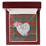Gift To My Beautiful Girlfriend Valentine Necklace For Soulmate Anniversary Clan MacLean Of Duart Tartan Everlasting Love Necklace,valentine necklace, necklace girlfriend, necklace for wife, cute necklaces for girlfriend, jewelry for girlfriend, to my soulmate necklace, to my future wife necklace,