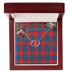 To My Beautiful Soulmate Necklace In Your Eyes I Have Found My Home Clan Galloway Tartan Forever Love Necklace Tartan Gift for Girlfriend Everlasting Love Necklace