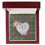 Gift To My Beautiful Girlfriend Valentine Necklace For Soulmate Anniversary Clan Muirhead Tartan Everlasting Love Necklace,valentine necklace, necklace girlfriend, necklace for wife, cute necklaces for girlfriend, jewelry for girlfriend, to my soulmate necklace, to my future wife necklace,