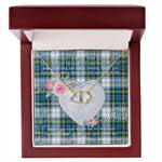 Gift To My Beautiful Girlfriend Valentine Necklace For Soulmate Anniversary Clan Campbell Dress Ancient Tartan Everlasting Love Necklace,valentine necklace, necklace girlfriend, necklace for wife, cute necklaces for girlfriend, jewelry for girlfriend, to my soulmate necklace, to my future wife necklace,