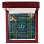 To My Beautiful Soulmate Necklace In Your Eyes I Have Found My Home Clan Kirkpatrick Tartan Everlasting Love Necklace