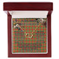 To My Beautiful Soulmate Necklace In Your Eyes I Have Found My Home Clan Gibbs Tartan Forever Love Necklace Tartan Gift for Girlfriend Everlasting Love Necklace