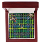 To My Beautiful Soulmate Necklace In Your Eyes I Have Found My Home Clan Campbell Of Breadalbane Ancient Tartan Everlasting Love Necklace