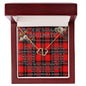 To My Beautiful Soulmate Necklace In Your Eyes I Have Found My Home Clan Ramsay Modern Tartan Forever Love Necklace Tartan Gift for Girlfriend Everlasting Love Necklace
