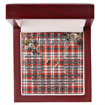To My Beautiful Soulmate Necklace In Your Eyes I Have Found My Home Clan Renton Tartan Forever Love Necklace Tartan Gift for Girlfriend Everlasting Love Necklace