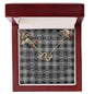 To My Beautiful Soulmate Necklace In Your Eyes I Have Found My Home Clan Glendinning Tartan Forever Love Necklace Tartan Gift for Girlfriend Everlasting Love Necklace