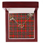 To My Beautiful Soulmate Necklace In Your Eyes I Have Found My Home Clan Paterson Red Tartan Everlasting Love Necklace