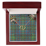 To My Beautiful Soulmate Necklace In Your Eyes I Have Found My Home Clan Whitelaw Tartan Everlasting Love Necklace