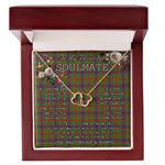 To My Beautiful Soulmate Necklace In Your Eyes I Have Found My Home Clan Kinninmont Tartan Everlasting Love Necklace