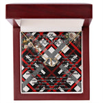 To My Beautiful Soulmate Necklace In Your Eyes I Have Found My Home Clan Home Tartan Everlasting Love Necklace