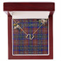 To My Beautiful Soulmate Necklace In Your Eyes I Have Found My Home Clan Chisholm Hunting Modern Tartan Everlasting Love Necklace