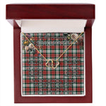 To My Beautiful Soulmate Necklace In Your Eyes I Have Found My Home Clan Graham Tartan Forever Love Necklace Tartan Gift for Girlfriend Everlasting Love Necklace