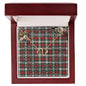 To My Beautiful Soulmate Necklace In Your Eyes I Have Found My Home Clan Graham Tartan Forever Love Necklace Tartan Gift for Girlfriend Everlasting Love Necklace