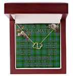 To My Beautiful Soulmate Necklace In Your Eyes I Have Found My Home Clan Henderson Ancient Tartan Everlasting Love Necklace