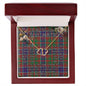 To My Beautiful Soulmate Necklace In Your Eyes I Have Found My Home Clan Adam Ancient Tartan Everlasting Love Necklace, Gift For Women, Gift For Wife, Gift For Girl Friend, Gift For Mother, Gift For Grandmother, Gift for Sister, Gift For Daughter, Gift for Mom