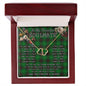 To My Beautiful Soulmate Necklace In Your Eyes I Have Found My Home Clan Halkett Tartan Everlasting Love Necklace
