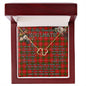 To My Beautiful Soulmate Necklace In Your Eyes I Have Found My Home Clan Prince of Rothesay Tartan Everlasting Love Necklace