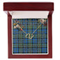 To My Beautiful Soulmate Necklace In Your Eyes I Have Found My Home Clan MacCorquodale Tartan Forever Love Necklace Tartan Gift for Girlfriend Everlasting Love Necklace