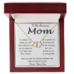 Mom Necklace - To Mom Necklace, Gift for Mom from Son,  Mother's Day Everlasting Love Necklace