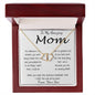 Mom Necklace - To Mom Necklace, Gift for Mom from Son,  Mother's Day Everlasting Love Necklace