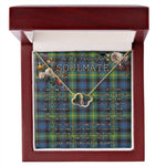 To My Beautiful Soulmate Necklace In Your Eyes I Have Found My Home Clan Watson Ancient Tartan Everlasting Love Necklace