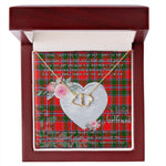 Gift To My Beautiful Girlfriend Valentine Necklace For Soulmate Anniversary Clan Spens Tartan Everlasting Love Necklace,valentine necklace, necklace girlfriend, necklace for wife, cute necklaces for girlfriend, jewelry for girlfriend, to my soulmate necklace, to my future wife necklace,