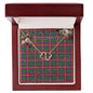 To My Beautiful Soulmate Necklace In Your Eyes I Have Found My Home Clan Haig Tartan Everlasting Love Necklace