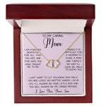 Gift For Caring Mom Form Son, To My Mom Necklace Gift For Mother's Day Mother's Day Everlasting Love Necklace