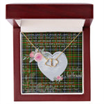 Gift To My Beautiful Girlfriend Valentine Necklace For Soulmate Anniversary Clan Walkinshaw Tartan Everlasting Love Necklace,valentine necklace, necklace girlfriend, necklace for wife, cute necklaces for girlfriend, jewelry for girlfriend, to my soulmate necklace, to my future wife necklace,