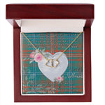 Gift To My Beautiful Girlfriend Valentine Necklace For Soulmate Anniversary Clan Wilson Ancient Tartan Everlasting Love Necklace,valentine necklace, necklace girlfriend, necklace for wife, cute necklaces for girlfriend, jewelry for girlfriend, to my soulmate necklace, to my future wife necklace,