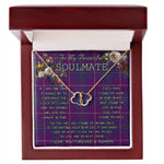 To My Beautiful Soulmate Necklace In Your Eyes I Have Found My Home Clan Pride Of Scotland Tartan Everlasting Love Necklace